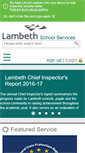 Mobile Screenshot of lambethschoolservices.co.uk